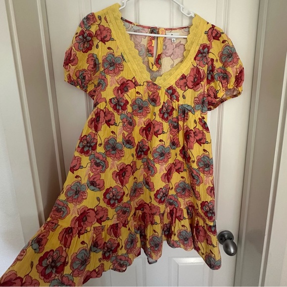 True Craft Yellow Dress - Picture 1 of 5